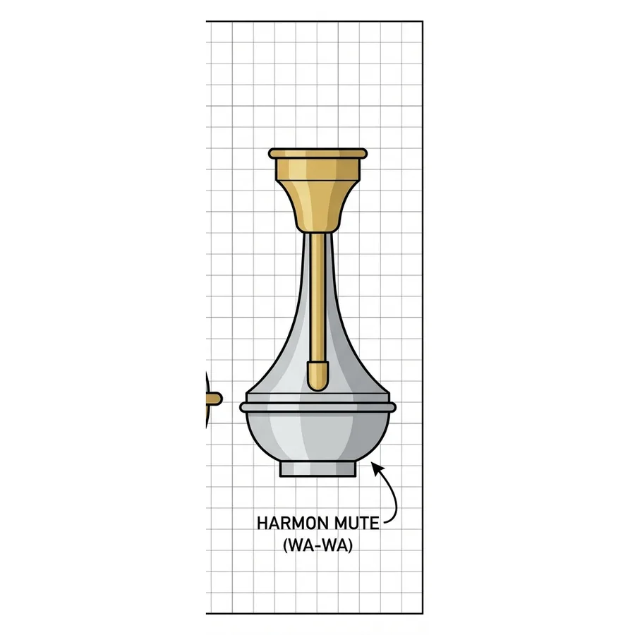 Module 17: Mutes & Timbre — Module 17 Harmon Mute Icon
