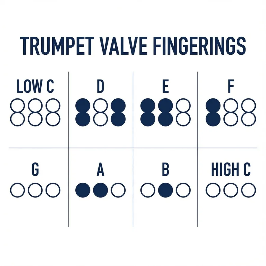Module 6: The Mechanics (Valves) — Module 6 Finger Chart C D E